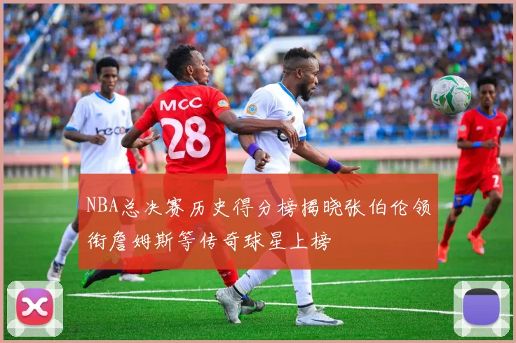 NBA总决赛历史得分榜揭晓张伯伦领衔詹姆斯等传奇球星上榜